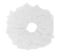 Happyyami Coleteros De Encaje Para Mujer Coleteros Con Pinza Francesa Elásticos De Encaje Gruesos Lazos Para Novia Accesorios Para El Cabello Elegantes Y Bonitos De Tela
