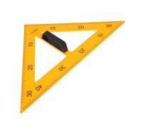 Happyyami Colocar Triángulo Magnético Medidor De Ángulo Magnético Regla Magnética Herramienta De Ángulo Cuadrado Accesorios De Enseñanza De Matemáticas Regla De Pizarra De Aula El Plastico
