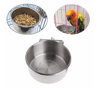 Happyyami Comedero De Inoxidable para Aves Juguete Interactivo De Forrajeo para Periquitos y para Prevenir El Aburrimiento y Promover La Educación