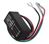 Happyyami Controlador de Intermitentes LED Relé de Intermitentes Portátil para Motocicleta Dop-3x de Plástico Fácil Instalación para Luces Direccionales
