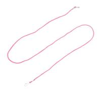 Happyyami cordón para guantes de esquí Ejercicio jardinería acollador dedo guantera multifunción correa de guante portátil correa de guantes soporte para guantes poliéster tejido rosa