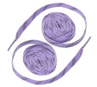 Happyyami Cordones Resistentes Hockey y en sobre Encerados de Patines para Poliéster Algodón Prácticos, Color Púrpura Elegante para Deportes
