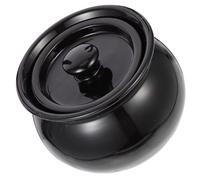 Happyyami Cuenco de Cerámica para Sopa Casera de 500ml, Olla Multifunción Resistente y Antiquemaduras, Adecuado para Comedores y Hoteles