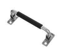Happyyami data":["Mango de acero inoxidable plegable 120 mm con funda ergonómica antideslizante y mecanismo de posicionamiento a 90° para chests y toolboxes","Mango de repuesto para caja de