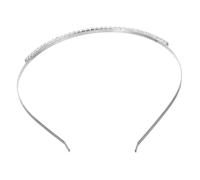 Happyyami Diadema De Para Novia Gruesa Para Dama De Honor Para Boda Aros Para El Pelo Accesorios Para Novia Diademas De Encaje Bonitas De Metal Y Plata