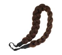 Happyyami Diadema Trenzada para Mujer Banda Cabello de Cabello Renacentista Diadema Trenzas Ajustable para Fiesta Medieval o Evento Temático