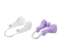 Happyyami Dispositivo Nasal de Silicona Suave para Dormir, Corrector de Nariz Cómodo Reducir Ronquidos, 2 Piezas para Embellecimiento y Levantamiento Nasal