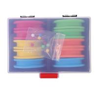 Happyyami Enrollador de Hilo de Pescar Bobinas Grandes y Caja Portaobjetos EVA para Guardar Carretes y Accesorios, Pensado para Pescadores Aficionados y Expertos Color