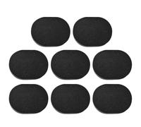 Happyyami Esponjas de Limpieza Facial Negras 8 Piezas Esponjas de Maquillaje Suaves para Lavado de Tejido Epidérmico y Eliminación de Exceso de Aceite