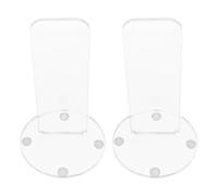 Happyyami Estante Vertical de Acrílico para Guantes de Béisbol y Boxeo, Soporte Funcional para Organización en Gimnasios y Centros Deportivos, Diseño Elegante Minimalista