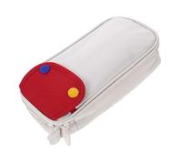 Happyyami Estuche bolígrafo Largo Caso Capacidad Bonito portalápices Diario portalápices doméstico Bolsa de lápiz portátil cartuchera Bolsa de lápiz Diaria Lienzo