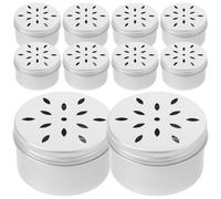 Happyyami Estuche de Entrenamiento para Perros 120 Ml 10 Frascos de Aluminio Tapa Perforada, Herramienta Segura para Olfatear y Mejorar el Sentido del Olfato, Adecuado para Trabajo Canino