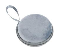 Happyyami Estuche Portátil para Frascos de Perfume y Aceites Esenciales 10 Compartimentos Tamaño Pequeño Azul Terciopelo para Viaje Mujer Uso Diario Soporte Organizador