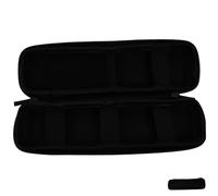 Happyyami Estuche Rígido Negro para Bolígrafos Eva Protector con Soporte para Pluma Estilográfica y Bolígrafo Táctil Compacto para Accesorios Pequeños y Lápices