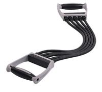 Happyyami Expansor de Pecho para Hombres, Cuerda de Entrenamiento de Fuerza en Interiores, Banda de Ejercicios para Músculos del Pecho, Brazos y Espalda, Tensión Ajustable