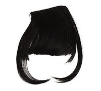 Happyyami Explosiones De Aire Falsas Flequillo De Peluca Falso Para Mujer Clip Para Disfrazarse y Eventos Especiales