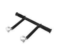 Happyyami Extensor para cochecito con manija de acero inoxidable y plástico, altura regulable, estilo moderno, apto para salidas y caminatas con bebés