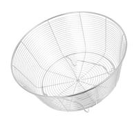Happyyami Fruit Bowl de Acero Inoxidable para Frutas y Verduras Cesta Alimentación con Drenaje Cesta de Almacenaje para Cocina Moderna Pan Snacks y Aperitivos