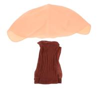 Happyyami Gorra De Látex Para Cabeza Calva Calva Falsa De Halloween Para Disfraz De Monje Maquillaje Para Fiesta De Disfraces