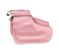 Happyyami Guantes y Cubrepiés De Algodón Para Terapia De Cera Caliente Juego De 2 Pares Color Rosa Para Spa y Tratamientos De Hidratación En Manos y Pies