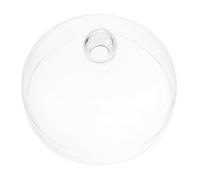 Happyyami Herramientas Caseras Cake Dome Cake Cover Round Clear Glass Cloche Cúpula De Vidrio Cake Dome Round Cake Cover Lid Cake Display For Cake Display Platos De Pastel