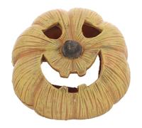 Happyyami Hoyo De Escondite De Reptil Adorno De Refugio De Reptiles Refugio De Mascotas Cueva Escondite Creativo Escondite De Cueva De Calabaza Reptil Escondite Decorativo Resina