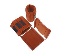 Happyyami Inserción para Bolso De Cámara 4 Piezas DIY Divisores De Espuma Epe y Poliéster para Fotógrafos Ajustable Protección contra Color Marrón