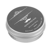Happyyami Jabón de Afeitar para Hombre con Aceite Esencial y Refrescante para Barba Portátil y Ligero para Uso Viajes y Hogar