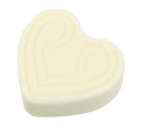 Happyyami Jabón Hidratante Barra y Jabón Natural Forma De Corazón Pequeño Para Cuidado Facial Seda, Adecuado Para Piel Sensible, Uso Diario y Obsequio Especial