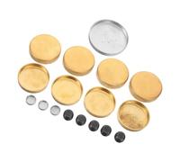 Happyyami Kit de Tapones de Congelación de Latón Sistema de Enfriamiento Optimizado para Motor Pequeño, Tapón de Expansión Anticongelante Compatible con Chevrolet para Reparación