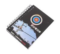 Happyyami Libro de Puntuación para Arqueros Papel, Mejora Enfocada y Evita Manchas de Tinta, Adecuado para Juegos Deportivos y Entrenamiento