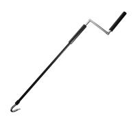 Happyyami Manivela Universal Para Toldos De Exterior Y Autocaravanas Varilla Manual Compacta Y Ligera Para Retracción De Toldos De Sombra En Jardín Y Patio