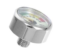 Happyyami Manómetro de Buceo Sumergible y Luminoso para Cilindro de Aire, Resistente al Agua Lecturas Precisas para Sesiones de Buceo Nocturno hasta 30 Metros