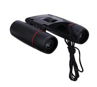 Happyyami Mini Telescopio Plegable Potente Binoculares Compactos para Conciertos de Teatro para Observación de Aves