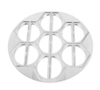 Happyyami Molde para Empanadillas Ruso de Aluminio con Cavidades Reutilizable Herramienta y Resistente para Cocina Fácil de Usar para Principiantes y Chefs
