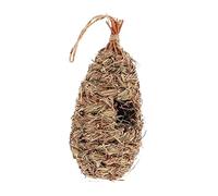 Happyyami Nido De Pájaros Colgante De Artificial para Aves Casa De para Criar y Jugar Decoración De Jardín y Balcón Protección contra Climas Adversos