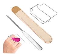 Happyyami Paleta De Mezcla De Cosméticos Para Mujeres Plato Para Mezclar Maquillaje Bandeja Profesional Espátula De Almacenamiento Maquillaje De Mano Pintura Espátula De Maquillaje