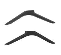 Happyyami Patas para televisión de reemplazo para Smart TV de 32 Pulgadas, Base Antideslizante Negra de plástico, 1 par, instalación sin Taladro para Cocina