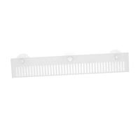 Happyyami Peine de Vertedero de Plástico Blanco para Pecera 30 Cm Ventosas, Accesorio Antidesbordamiento para Acuarios, Suministro para Filtro y Caja de Desbordamiento, Uso en Acuarios