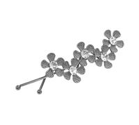 Happyyami Pinza Cabello Vintage Para Mujer Pequeña Pinza Flores Accesorio Elegante Para Novia Estilo Hada