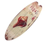 Happyyami Placa Decorativa Diseño Temático de Verano de Madera Resistente de Tabla de Surf y Retro y Estilo Encantador para Jardín y Fiestas al Aire Libre