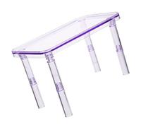 Happyyami Plataforma para Hámster y Chinchilla Accesorio De Jaula Juguete Decorativo Espacio Seguro para Dormir y Jugar Color Morado