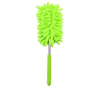 Happyyami Plumero de Microfibra de Chenilla Extensible Cabezal Grande y Mango Telescópico para Limpiar Muebles, Persianas y Ventiladores de Techo sin Rayar