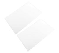 Happyyami Protector de Puerta Antiarañazos de Perro 2 Pcs PVC Transparente Resistente al Autoadhesivo para Protección de Muebles y Puertas