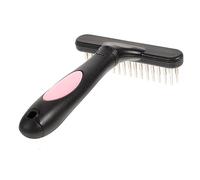 Happyyami Rastrillo Manual para Limpieza de Pelo de Ganado Cepillo para El Cuidado de Mascotas Peine para Eliminar El Pelo de Forma Segura Y Suave