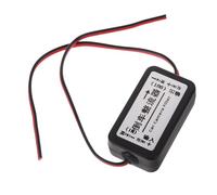 Happyyami Rectificador de Cámara Trasera para Coche Estabilidad de Potencia y Conector de Filtro para Sistemas de Navegación Compatible con Diversos de Vehículos Diseño y Ligero para