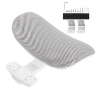 Happyyami Reposacabezas Malla Ajustable 4cm, para Silla de Oficina | Juego 1 Set, Clips Tornillos Hexagonales, Instalación Sencilla para Trabajo y Gaming