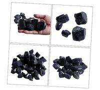 Happyyami Roca de turmalina Piedra turmalina Cristal Natural Piedras Preciosas Color turmalina para la curación metafísica turmalina para equilibrar los Chakras Muestra