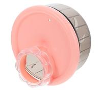 Happyyami Rueda de hámster montado en Jaula Rueda de Mascota s giratoria de hámster muda Corredor de Chinchillas Juguetes para pequeña para Mascotas AbS Rosa