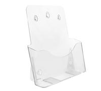 Happyyami Soporte de Archivos de Escritorio de Acrílico Transparente Organizador de Mural para Revistas y Folletos Diseño y Compacto